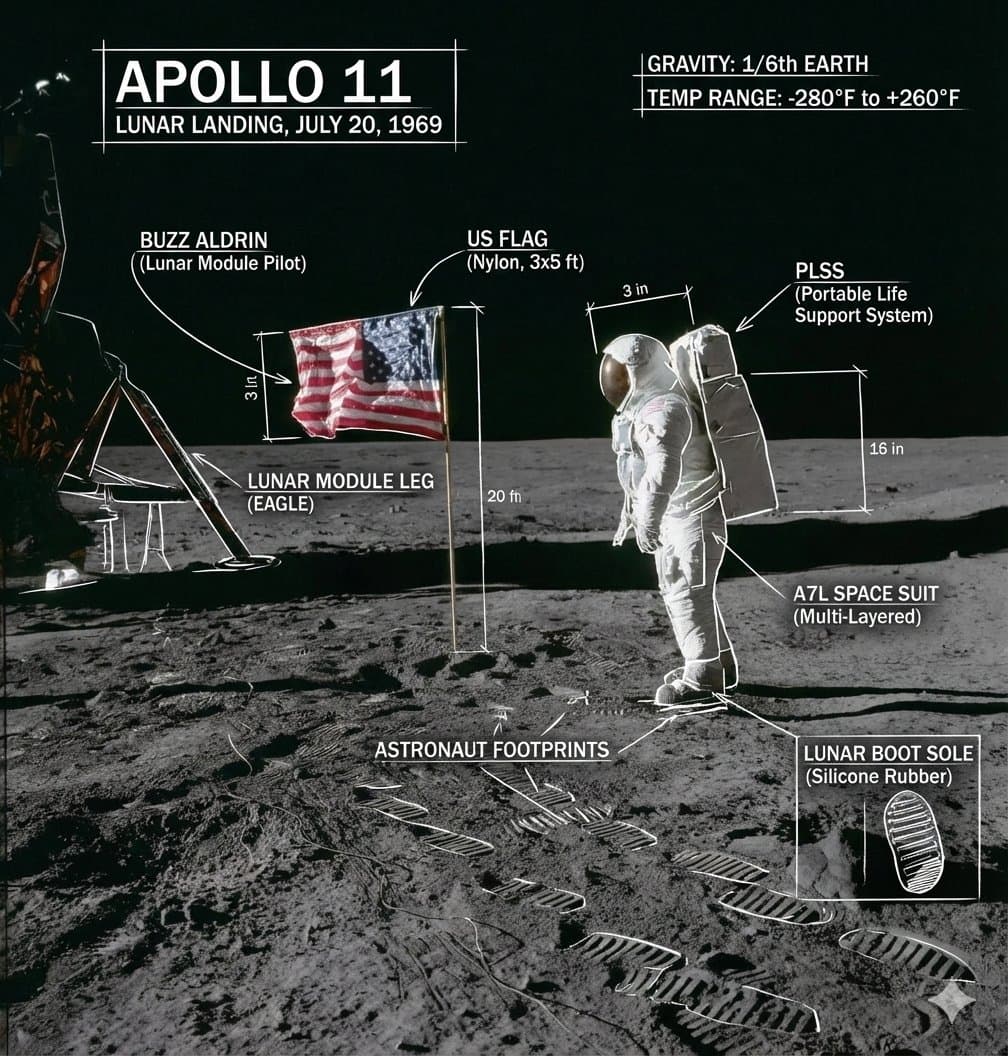 Moon Landing Diagram
