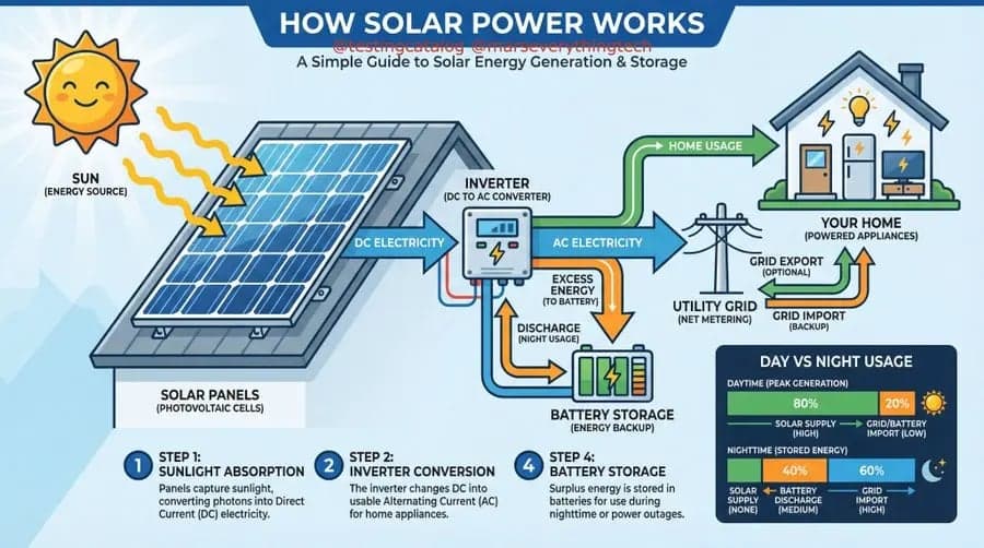 Solar Energy Infographic