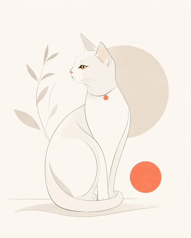 极简现代杂志插画风格 preview image 1