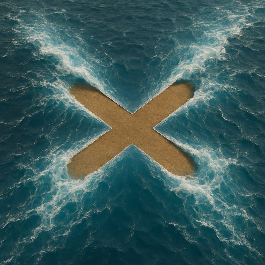 Сюрреалистический морской узор