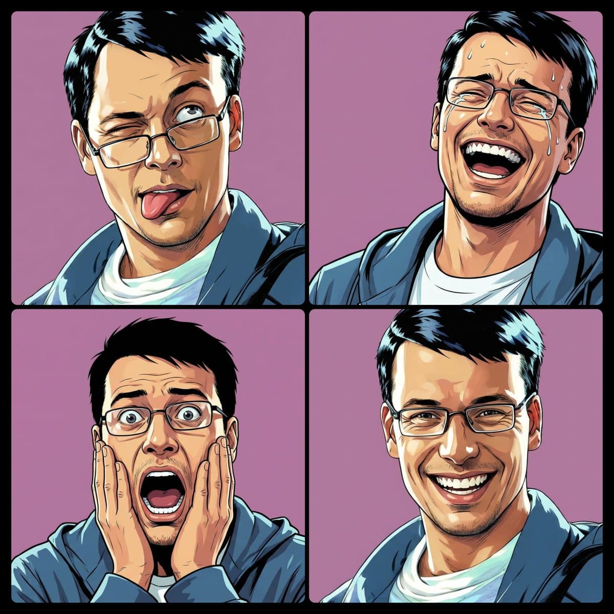 Make someone show an Emoji expression