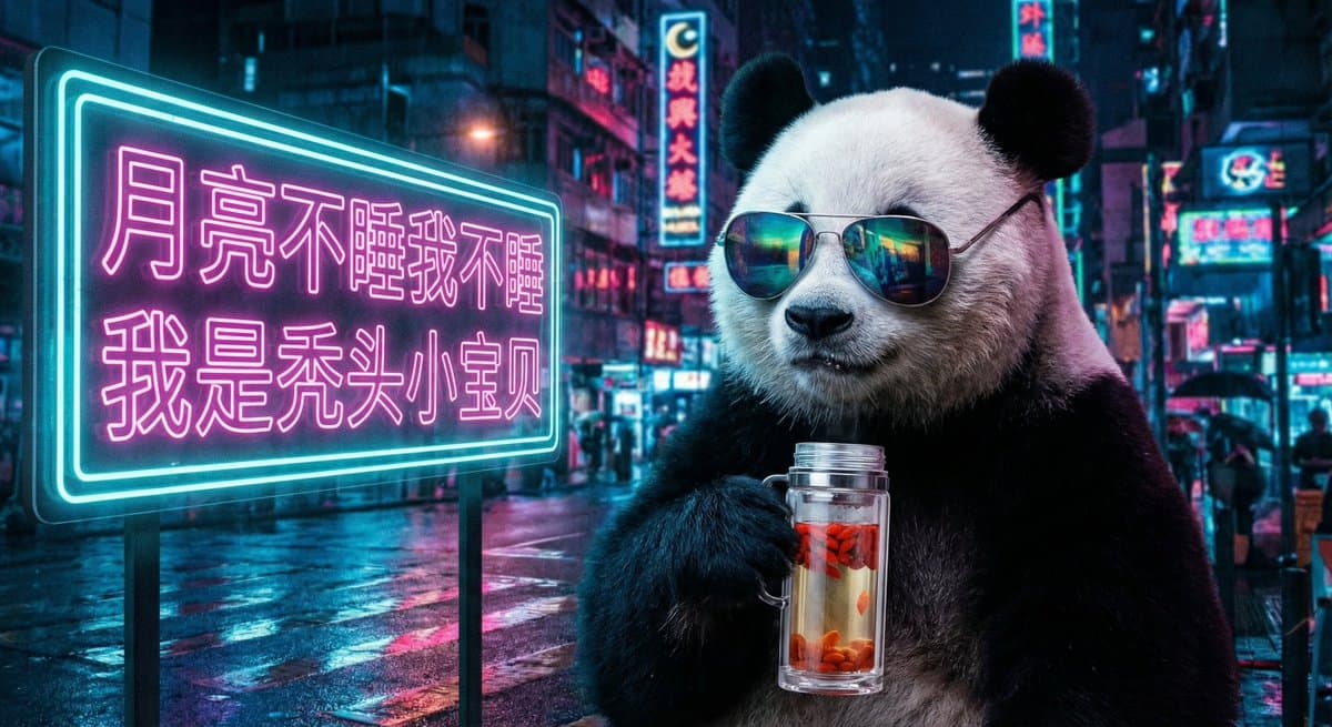 I won't sleep until the moon sleeps.