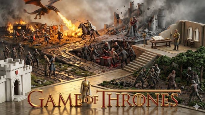 Drawing images based on the experiences of characters in the work.