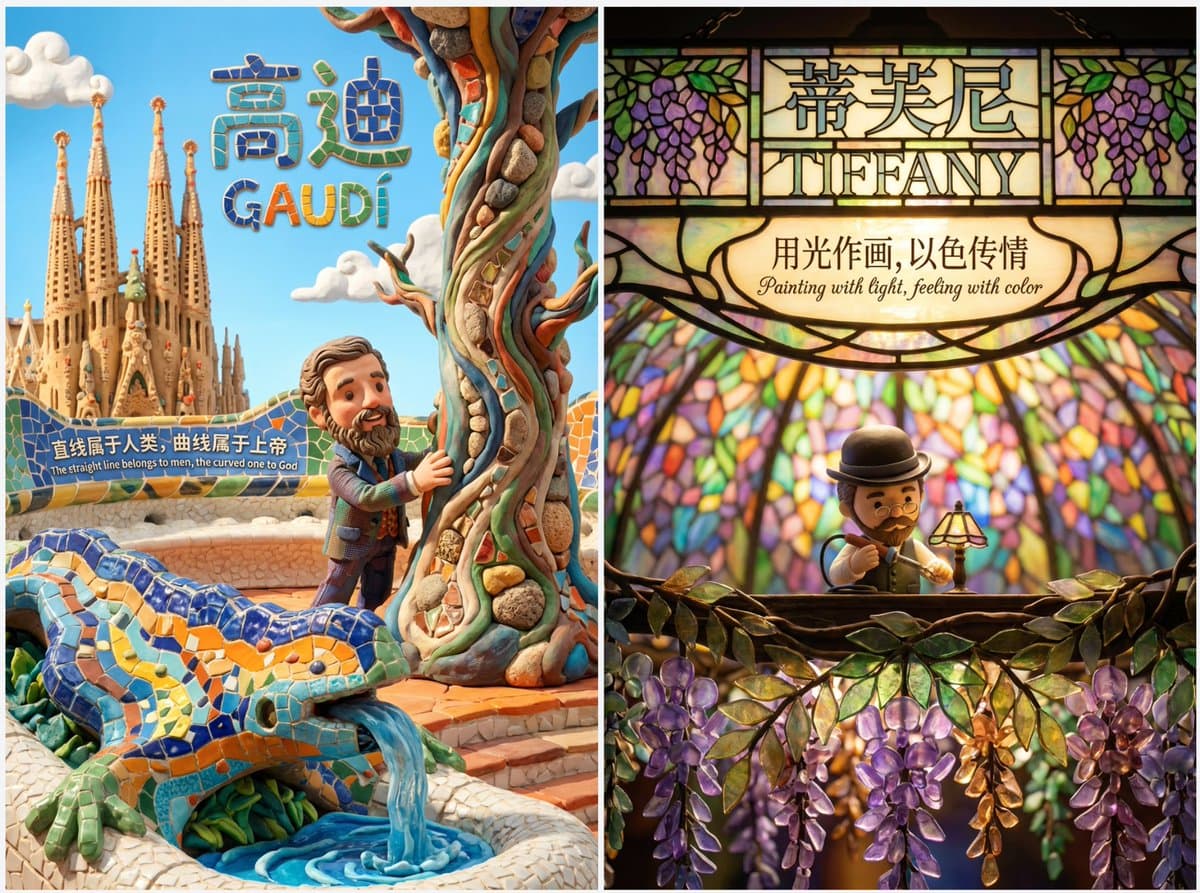 Cute Claymation Style Theme Poster